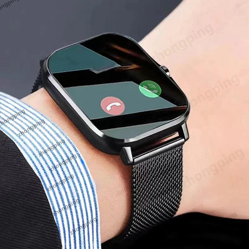 Hands-Free Bluetooth Call Smartwatch with advanced Bluetooth connectivity and fitness tracking. Stylish and functional design.