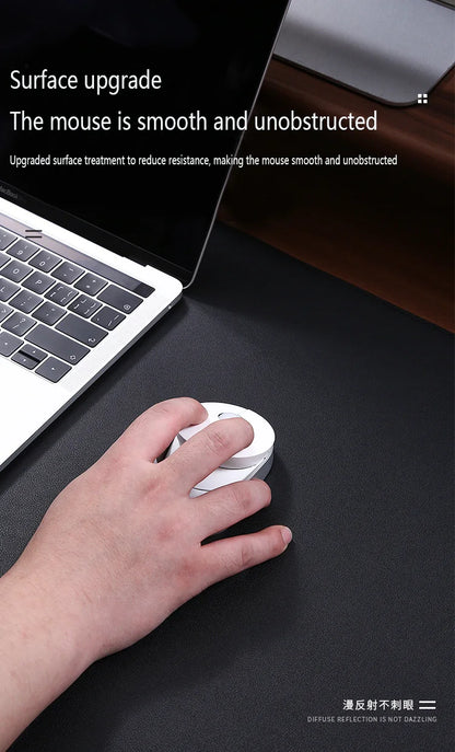 White Mousepad - Portable Large Gaming Waterproof