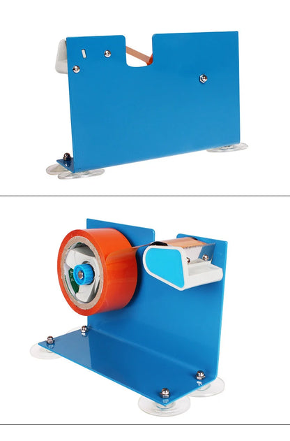 Heavy Duty Packing Tape Dispenser - Handheld Tape Cutter for Carton Sealing