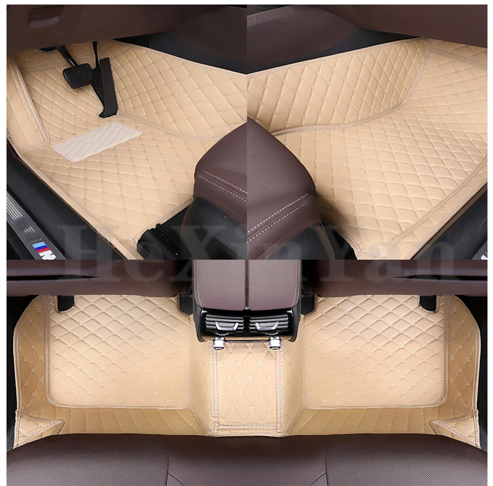 Custom Car Floor Mat for BMW 3 Series M3 All Models E36 E30 E46 E90 E92 F30 G20