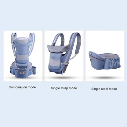 Newborn Ergonomic Baby Carrier Backpack - Hipseat Kangaroo Wrap Sling