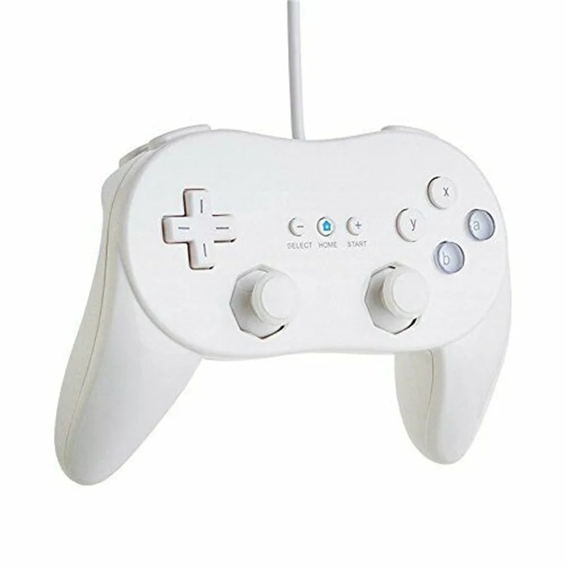 Classic Game Controller Pad for Nintendo Wii with ergonomic design and precise control