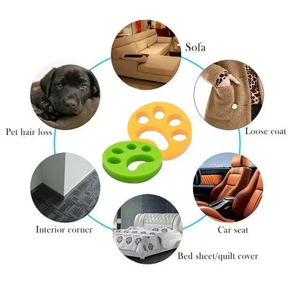 Reusable Lint Remover for Clothes and Pet Hair - Washing Machine Accessory