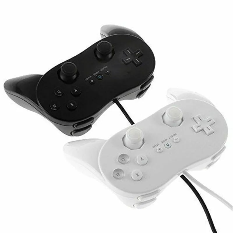 Classic Game Controller Pad for Nintendo Wii with ergonomic design and precise control