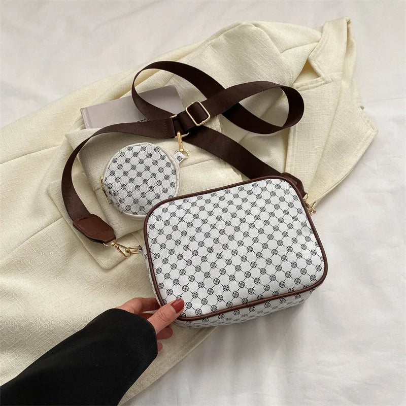 Vintage Pattern Crossbody Bags for Women