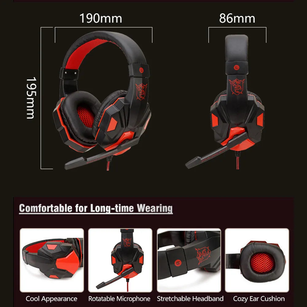 Bluetooth 5.1 Gaming Headset