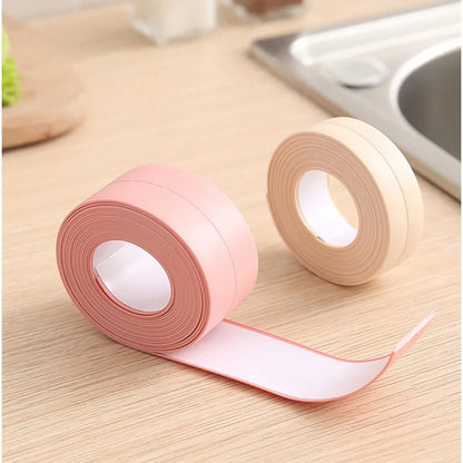 PVC Self Adhesive Shower Sealing Tape | Waterproof Wall Sticker