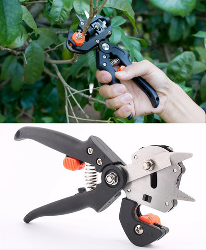 Grafting Shears Scissor for Fruit Trees - Multi-function Bud Cutter, Stainless Steel Blade, Garden Tool