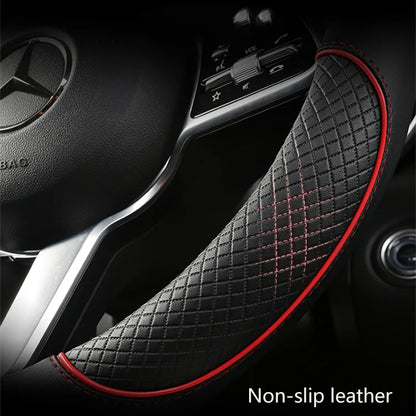 Microfiber Leather Car Steering Wheel Cover