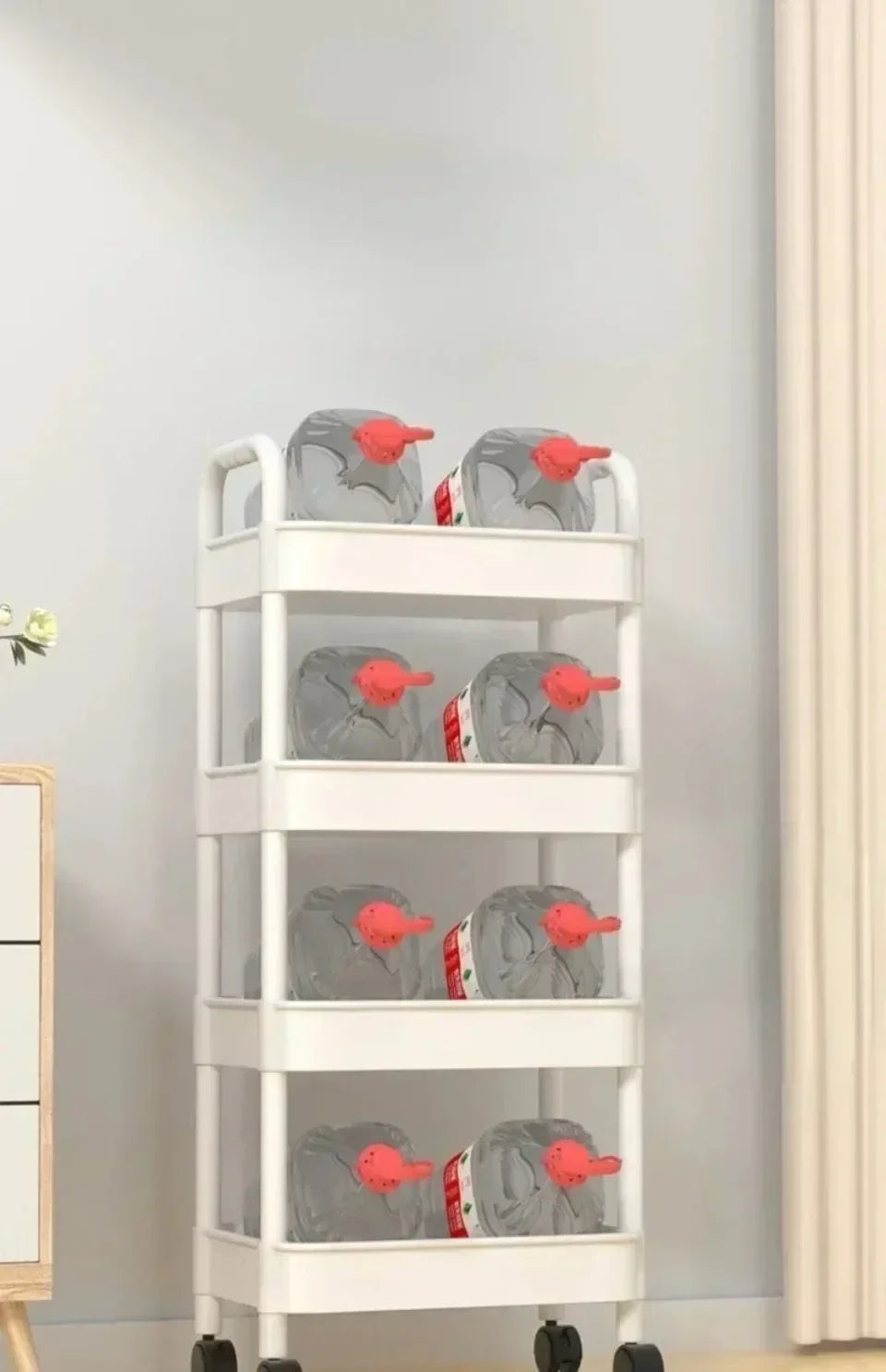 Multifunctional Kitchen Storage Cart | Household Organizer