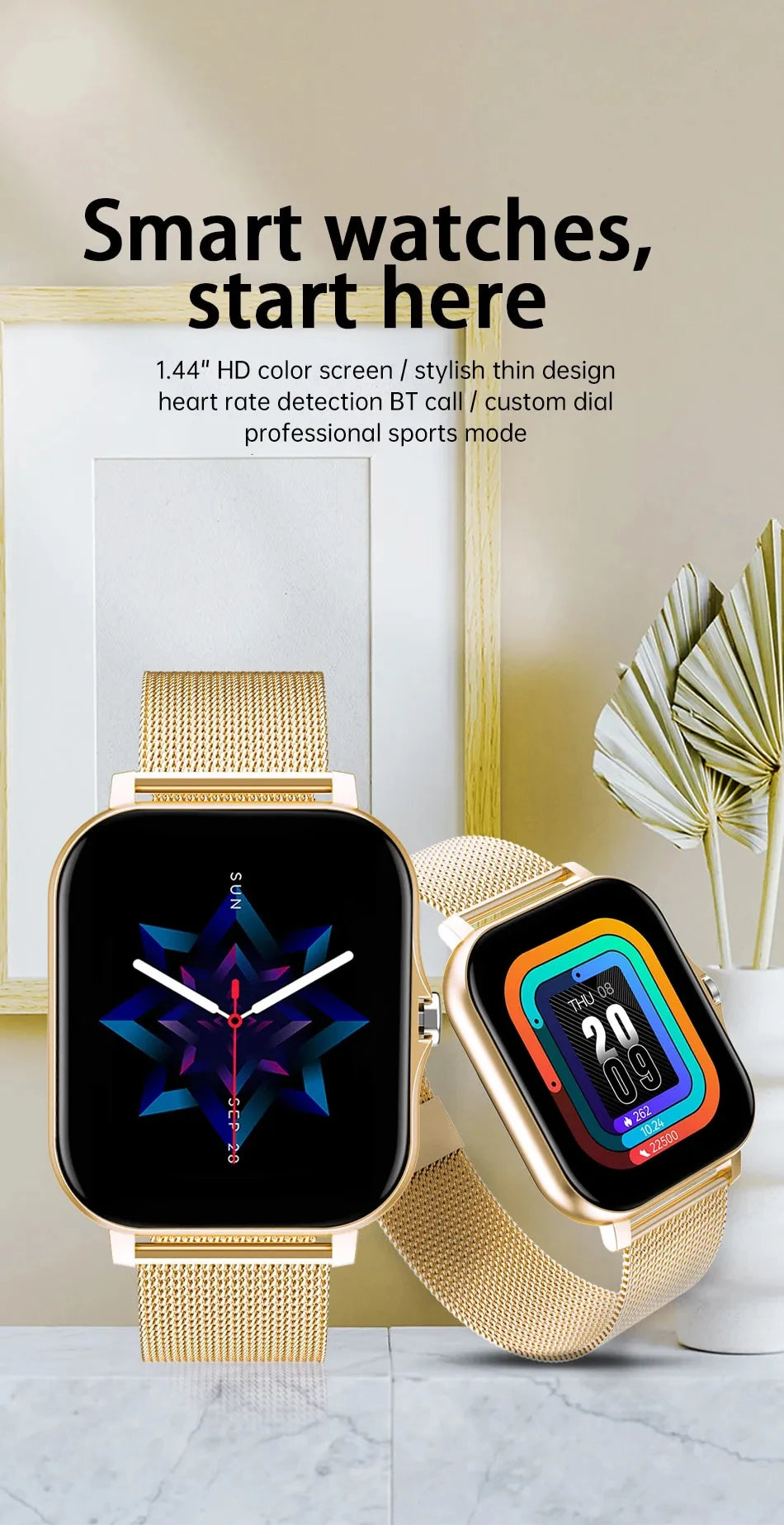 Hands-Free Bluetooth Call Smartwatch with advanced Bluetooth connectivity and fitness tracking. Stylish and functional design.