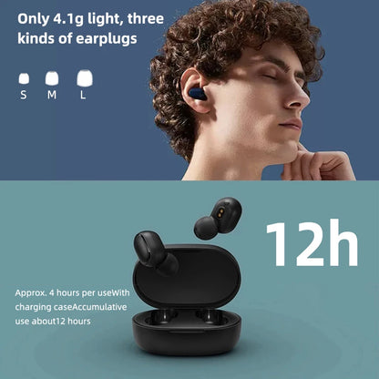 Xiaomi Redmi Airdots 2 Wireless Bluetooth Earbuds with Mic & Noise Cancellation