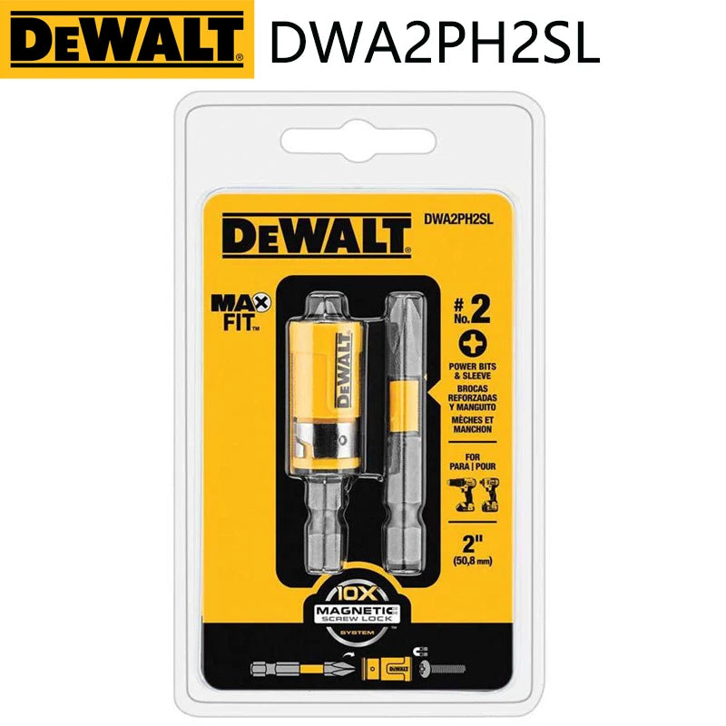 DEWALT Magnetic Drill Bit Sleeve & Screwdriver Bit Set - Power Tool Accessories