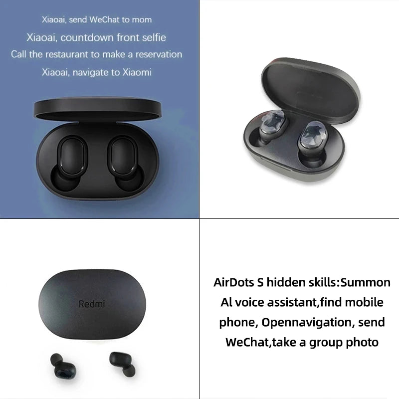 Xiaomi Redmi Airdots 2 Wireless Bluetooth Earbuds with Mic & Noise Cancellation