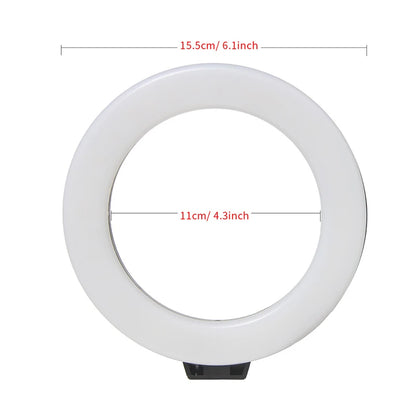 6inch Ring Light with Tripod