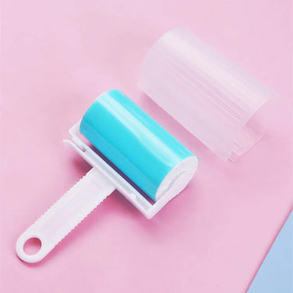 Washable Reusable Sticky Roller - Portable Pet Hair & Dust Remover for Home