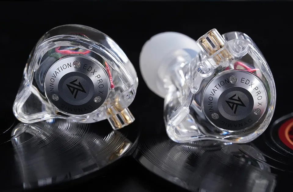 KZ EDX PRO X IEM Earphones with HiFi Audio, Deep Bass, and Noise Cancellation