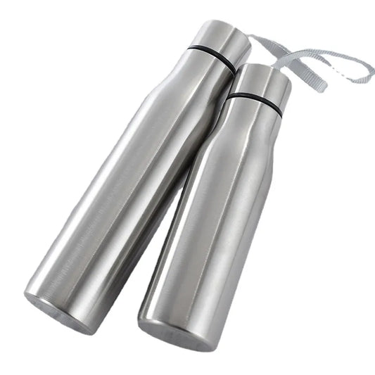 Durable stainless steel sport water bottle available in 500ml and 1000ml