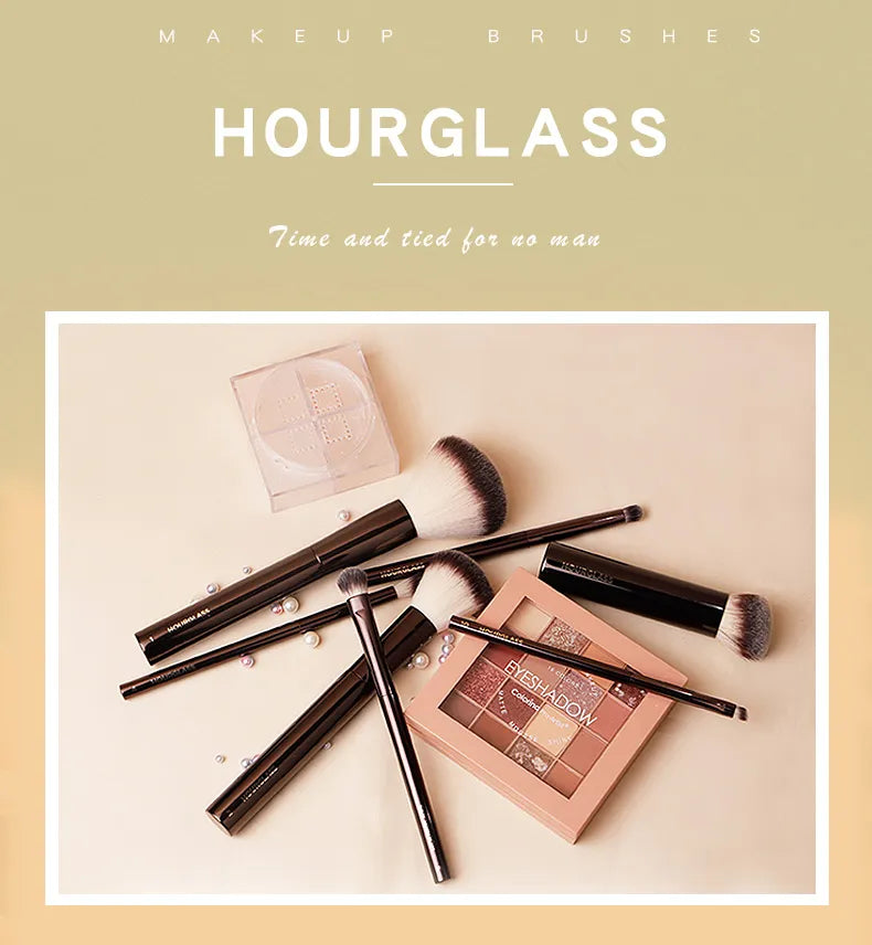 Hourglass Multi-Use Makeup Brush for Foundation, Blush, Eye Shadow, and More