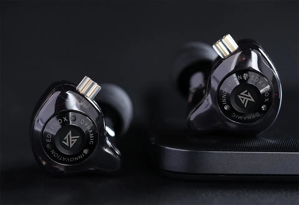 KZ EDX PRO X IEM Earphones with HiFi Audio, Deep Bass, and Noise Cancellation