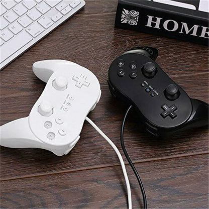 Classic Game Controller Pad for Nintendo Wii with ergonomic design and precise control