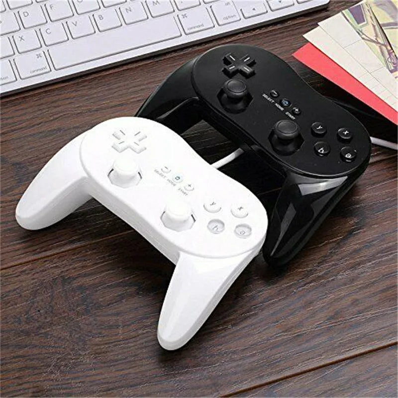 Classic Game Controller Pad for Nintendo Wii with ergonomic design and precise control