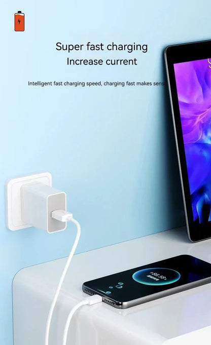 DIXSG 100W USB Type-C Cable designed for fast charging and data synchronization, compatible with Samsung S23, S22 Ultra, Huawei P30 Pro, Xiaomi, and OnePlus 6A. Durable design with USB A to Type-C connector.