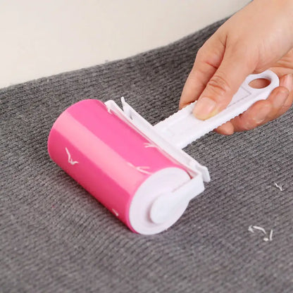 Washable Reusable Sticky Roller - Portable Pet Hair & Dust Remover for Home