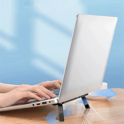 Universal Foldable Laptop Riser Stand for MacBook, Lenovo, Samsung, and More