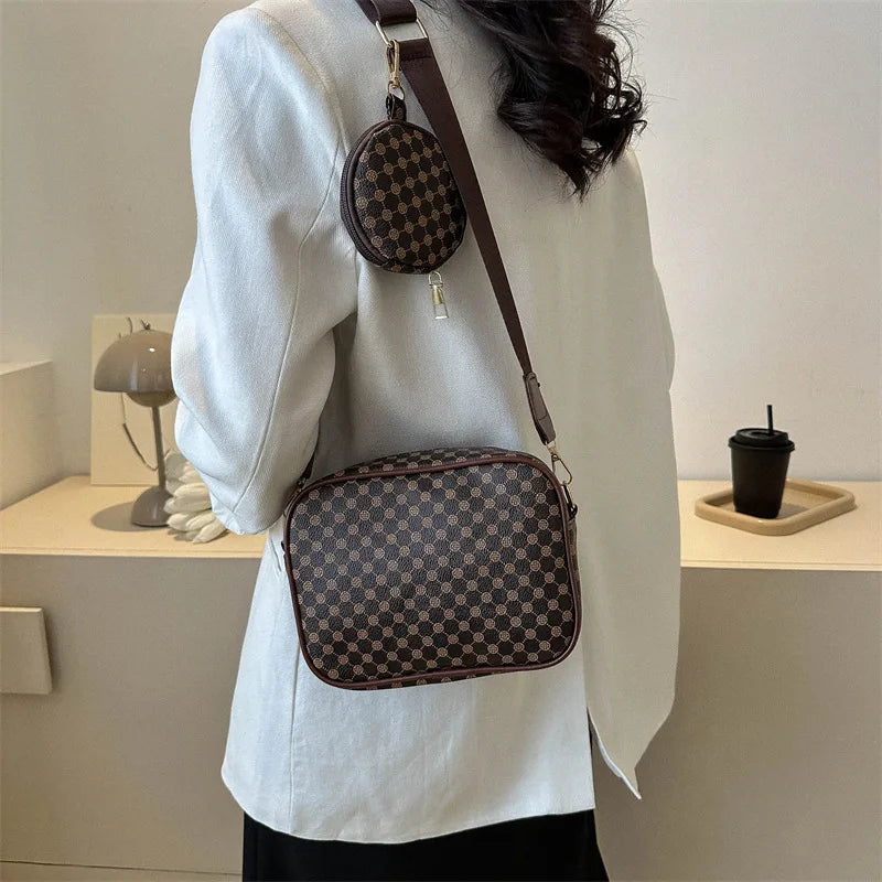 Vintage Pattern Crossbody Bags for Women