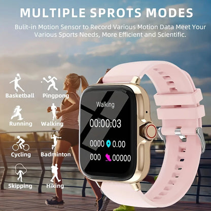 All-in-One Smartwatch with Heart Rate Monitor and GPS Tracking