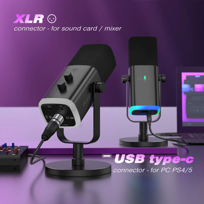 FIFINE USB/XLR Dynamic Microphone