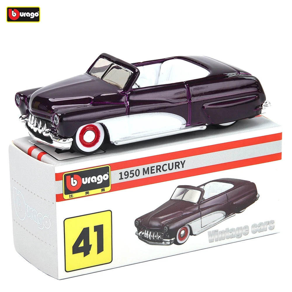 Bburago 1950 Mercury Car Model – Collectible Toy for Boys