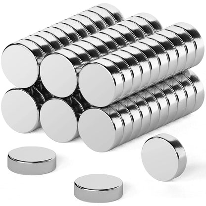 Super strong neodymium disc magnets for fridge, DIY projects, and crafting.