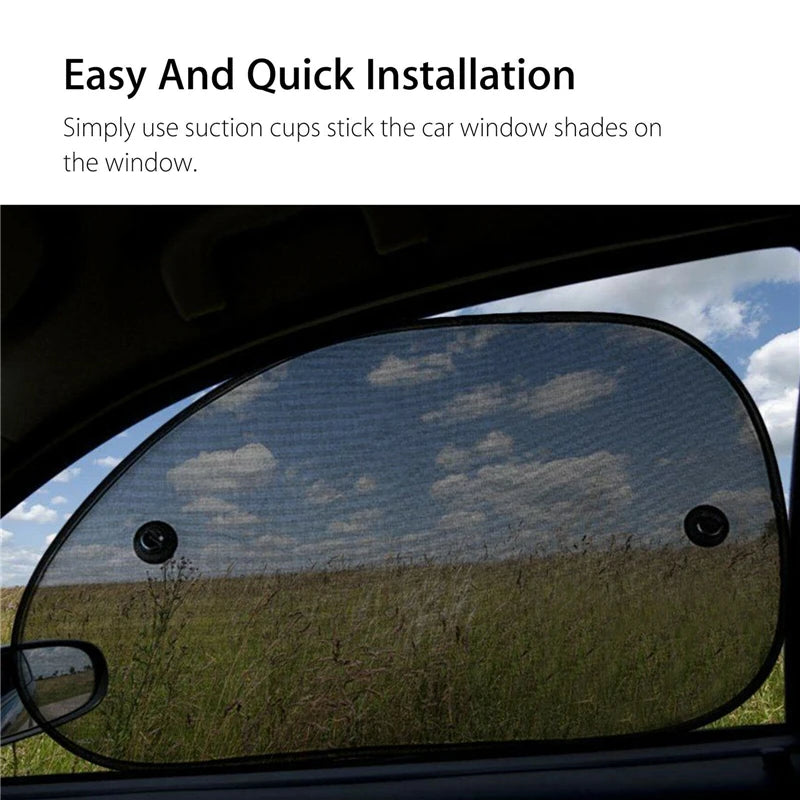 Universal Car Sunshade Covers with Folding Visor Reflector for UV Protection