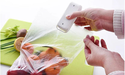 Portable Mini Heat Bag Sealing Machine - Handheld Food Package Sealer