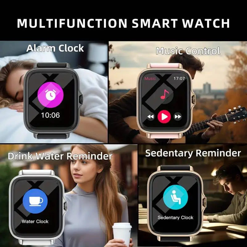 All-in-One Smartwatch with Heart Rate Monitor and GPS Tracking