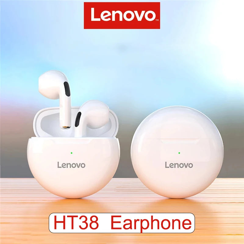 Lenovo HT38 TWS Earphone Wireless Bluetooth