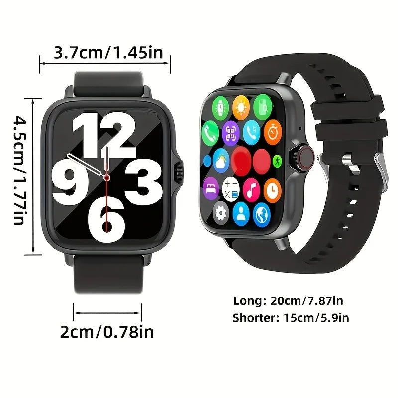 All-in-One Smartwatch with Heart Rate Monitor and GPS Tracking