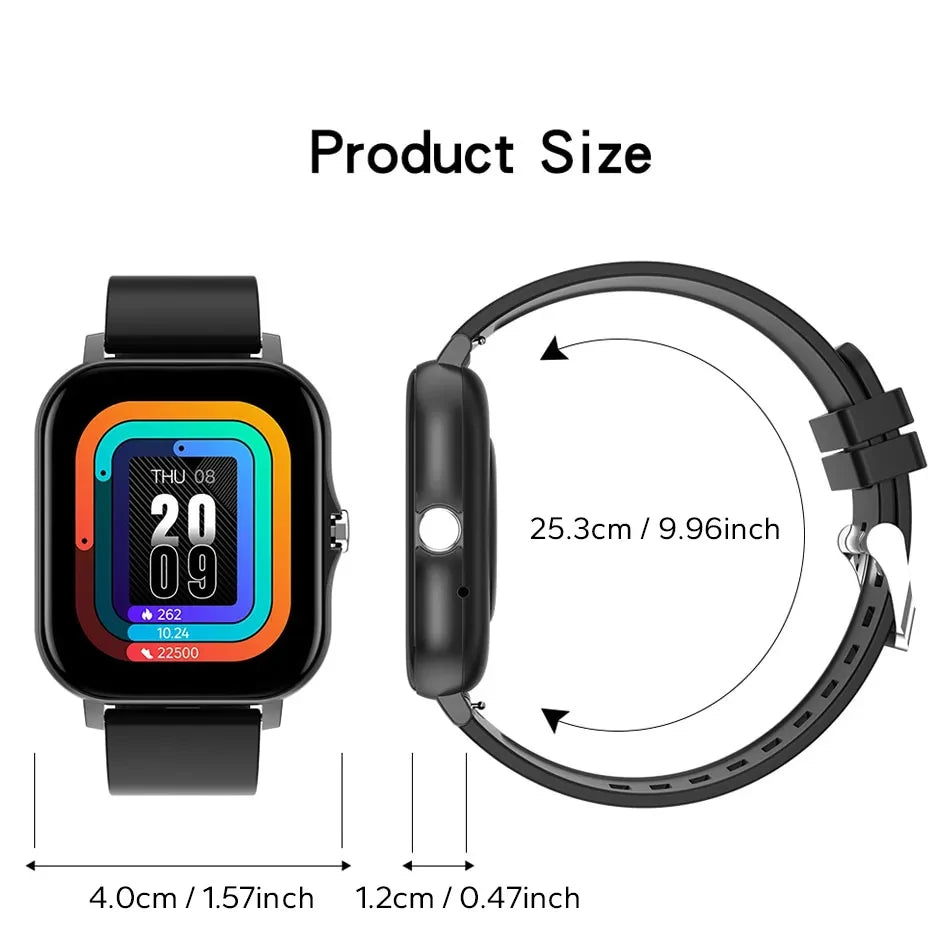 Xiaomi Full Touch Smartwatch | Bluetooth Calling & Fitness Tracker for Men & Women