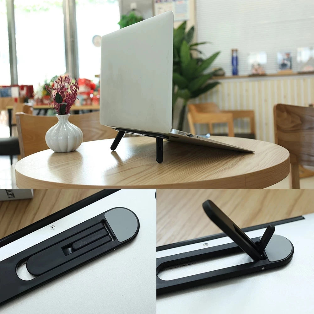 Universal Foldable Laptop Riser Stand for MacBook, Lenovo, Samsung, and More