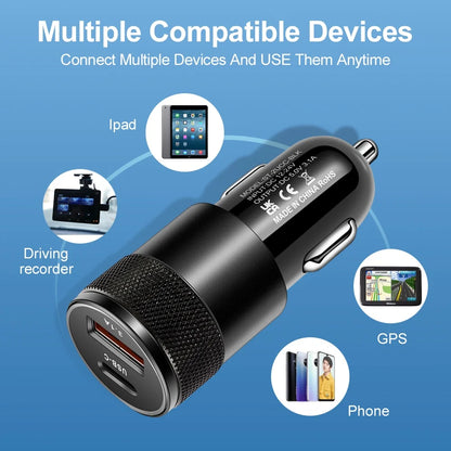 66W USB Car Charger