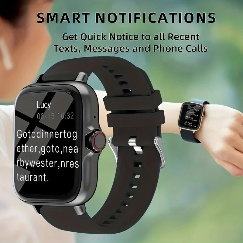 All-in-One Smartwatch with Heart Rate Monitor and GPS Tracking