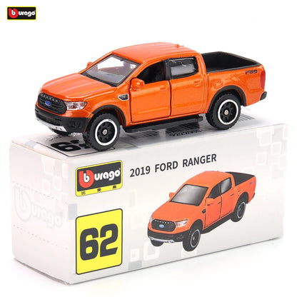 Bburago 2019 Ford Ranger Car Model – Collectible Toy for Boys