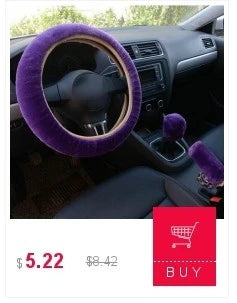 GNUPME Hand-Stitched Steering Wheel Cover