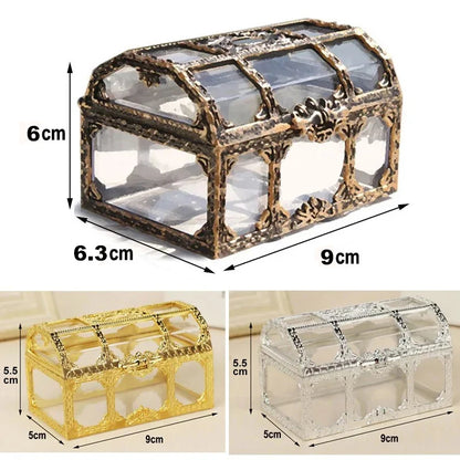 Transparent Pirate Treasure Jewelry Organizer Box