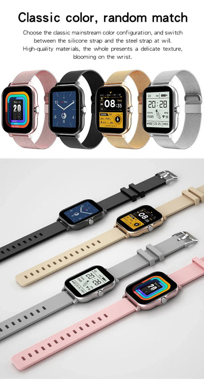 Hands-Free Bluetooth Call Smartwatch with advanced Bluetooth connectivity and fitness tracking. Stylish and functional design.