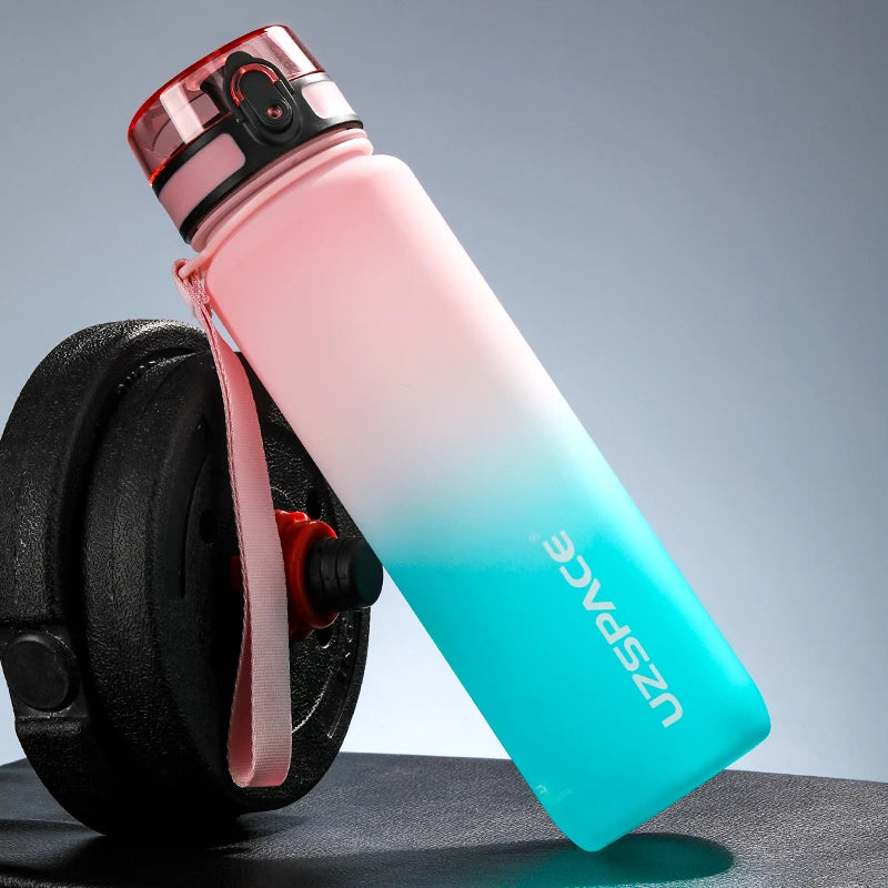 UZSPACE 500/1000ml leakproof sports water bottle with Tritan plastic2|43975888240740|43975888273508