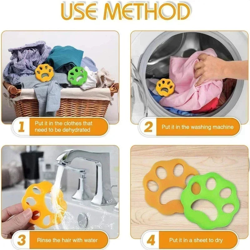 Reusable Lint Remover for Clothes and Pet Hair - Washing Machine Accessory