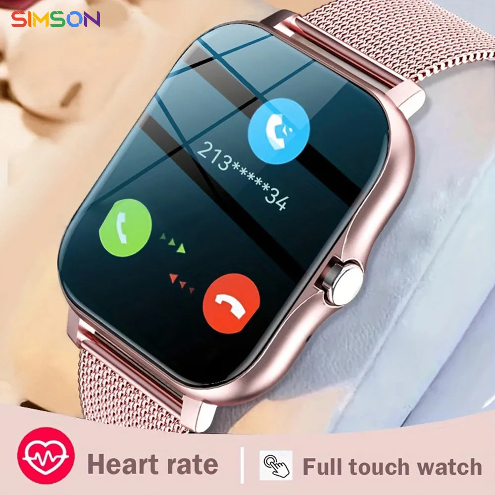 Color Screen Smartwatch with customizable dials, Bluetooth connectivity, and advanced tracking.